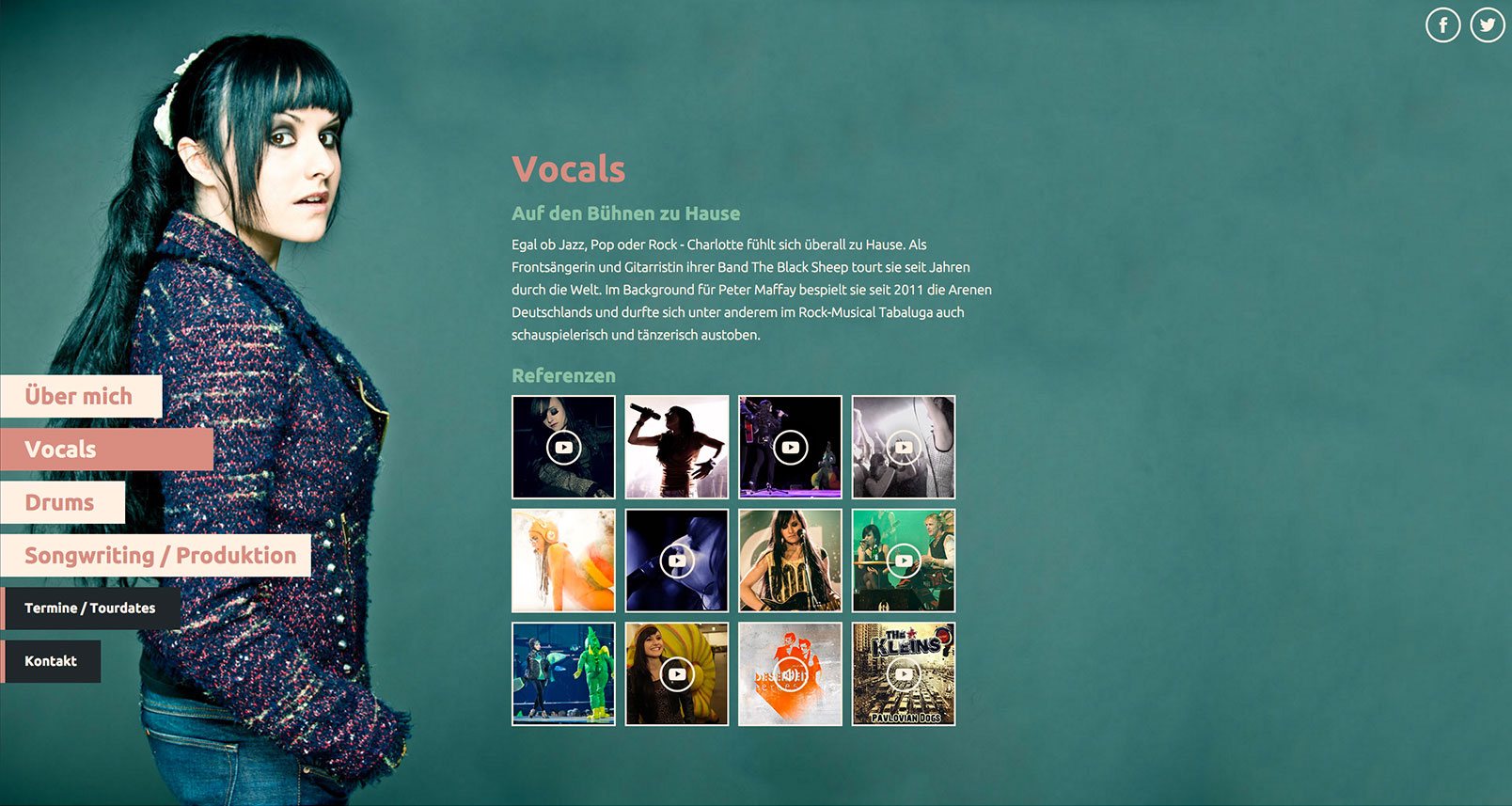 Charlotte Klauser Webseite